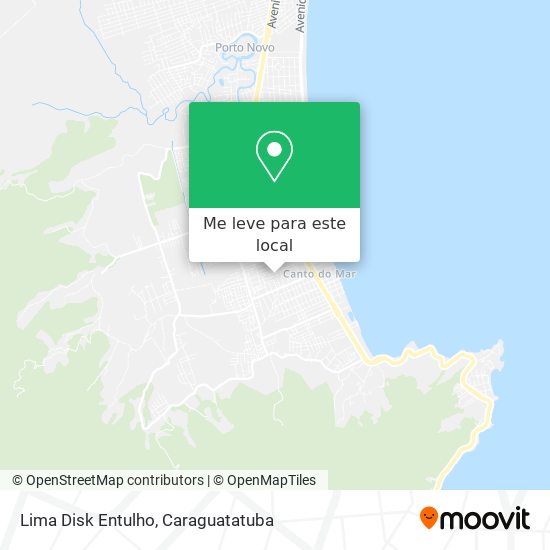 Lima Disk Entulho mapa