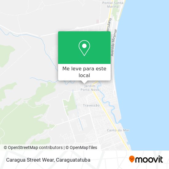 Caragua Street Wear mapa