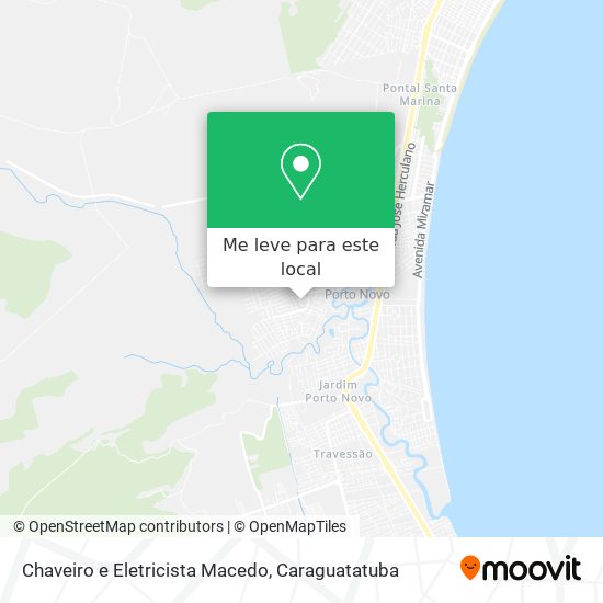 Chaveiro e Eletricista Macedo mapa