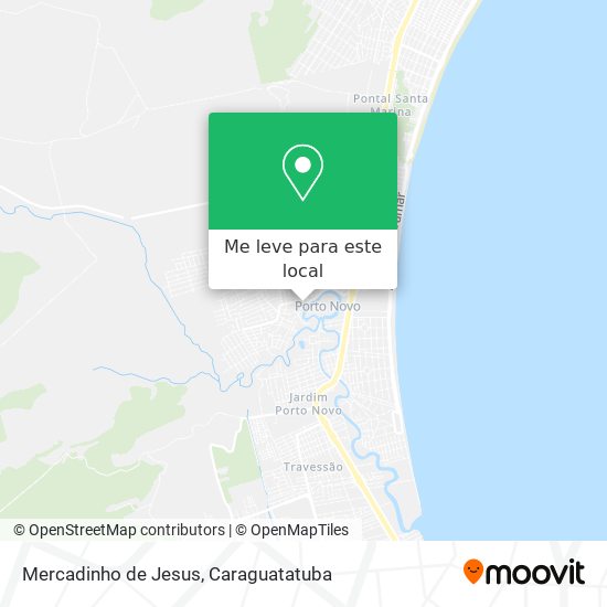 Mercadinho de Jesus mapa