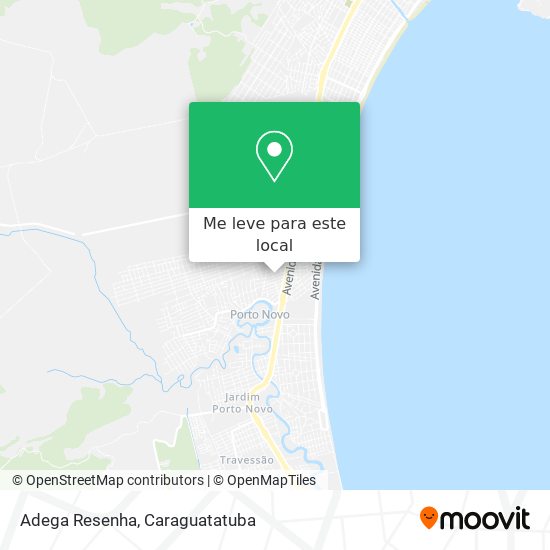 Adega Resenha mapa