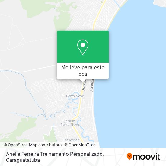Arielle Ferreira Treinamento Personalizado mapa