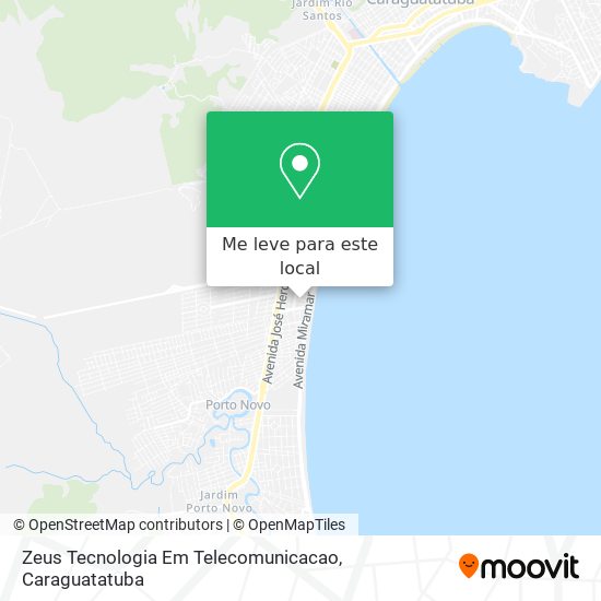 Zeus Tecnologia Em Telecomunicacao mapa