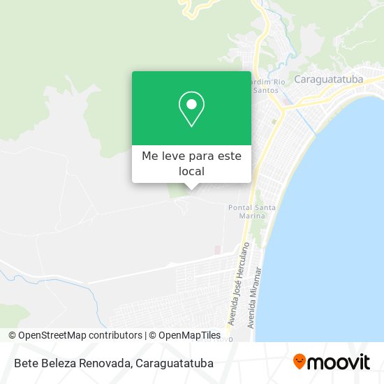 Bete Beleza Renovada mapa