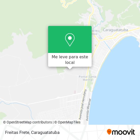 Freitas Frete mapa