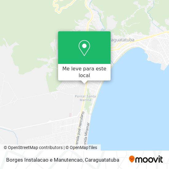 Borges Instalacao e Manutencao mapa