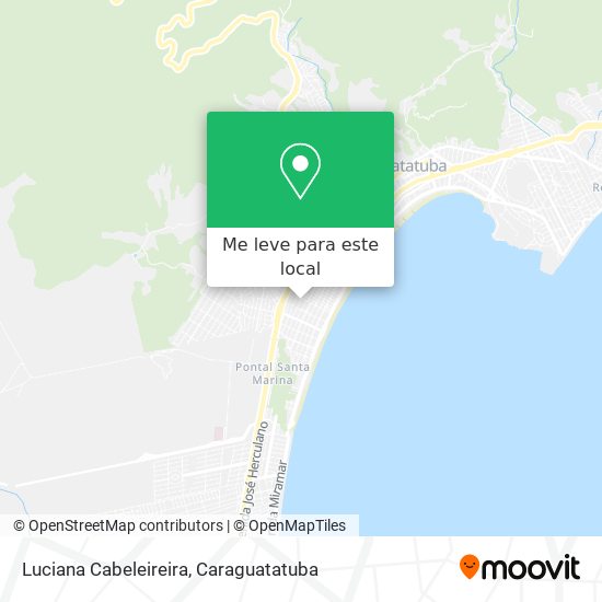 Luciana Cabeleireira mapa