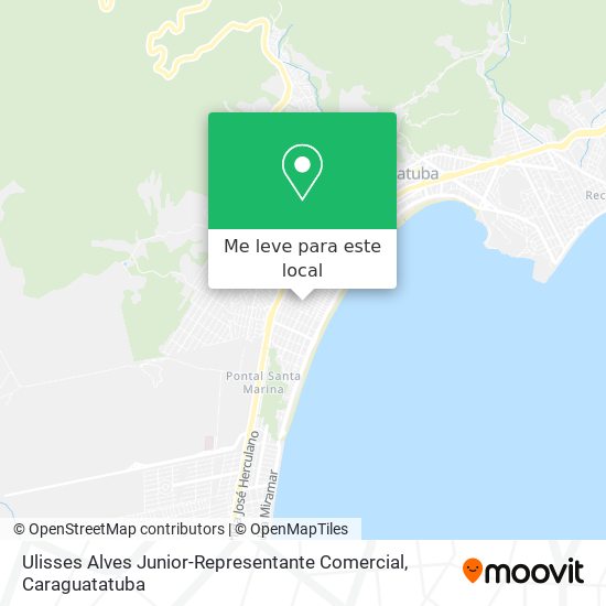 Ulisses Alves Junior-Representante Comercial mapa