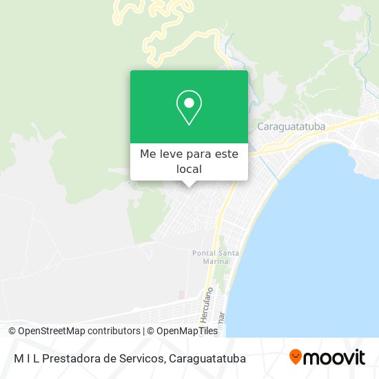 M I L Prestadora de Servicos mapa