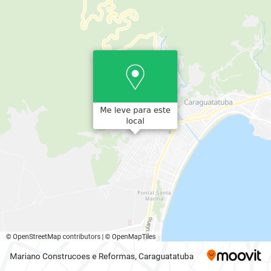 Mariano Construcoes e Reformas mapa