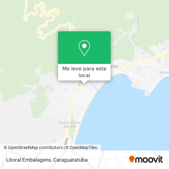 Litoral Embalagens mapa