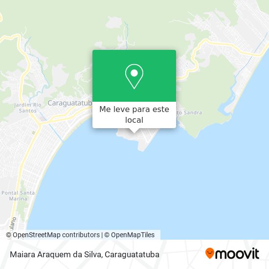 Maiara Araquem da Silva mapa