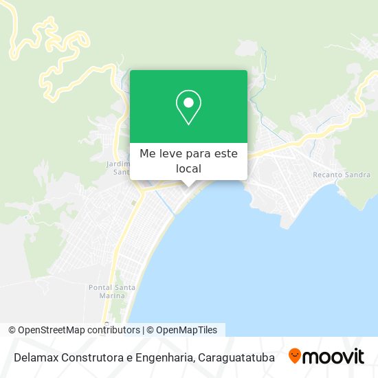 Delamax Construtora e Engenharia mapa