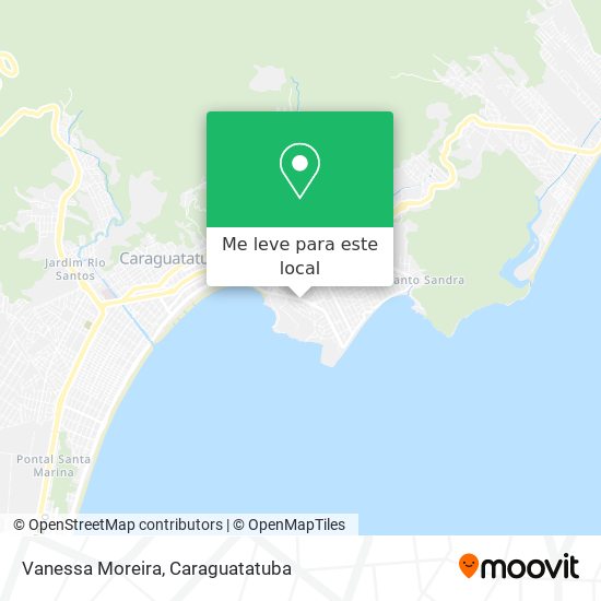 Vanessa Moreira mapa