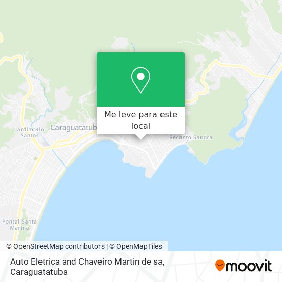 Auto Eletrica and Chaveiro Martin de sa mapa