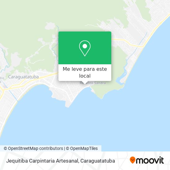 Jequitiba Carpintaria Artesanal mapa