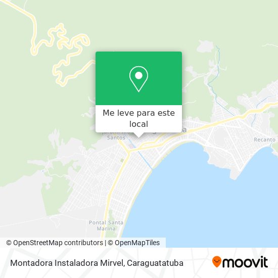 Montadora Instaladora Mirvel mapa