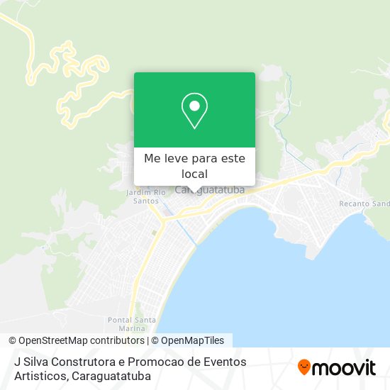 J Silva Construtora e Promocao de Eventos Artisticos mapa