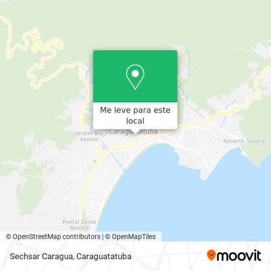 Sechsar Caragua mapa