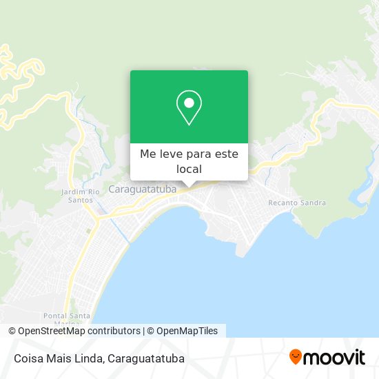 Coisa Mais Linda mapa