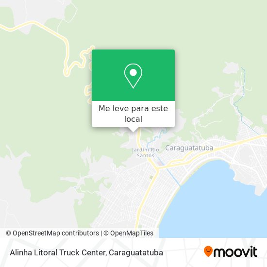 Alinha Litoral Truck Center mapa