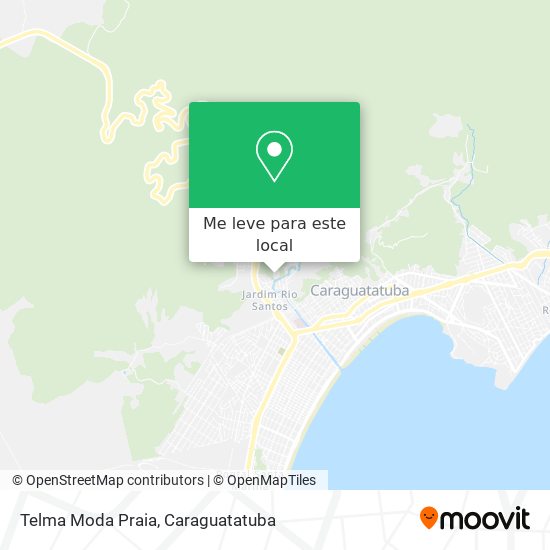 Telma Moda Praia mapa