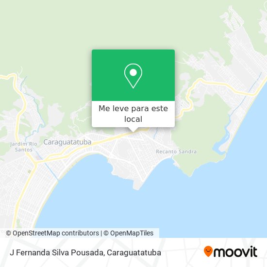 J Fernanda Silva Pousada mapa