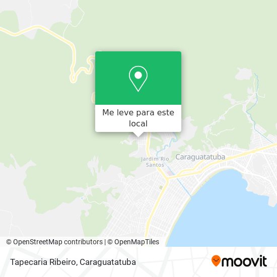 Tapecaria Ribeiro mapa