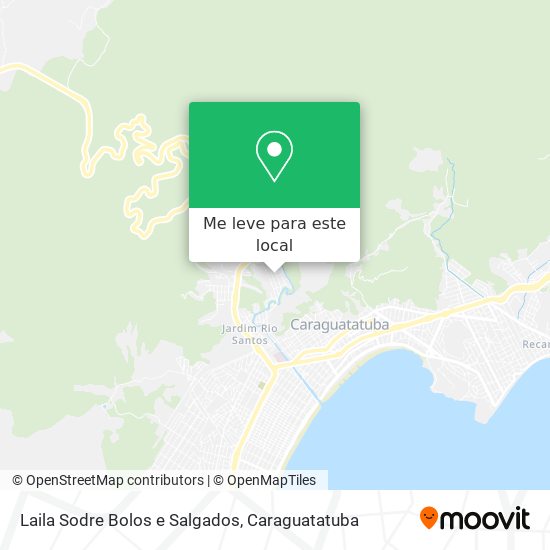 Laila Sodre Bolos e Salgados mapa