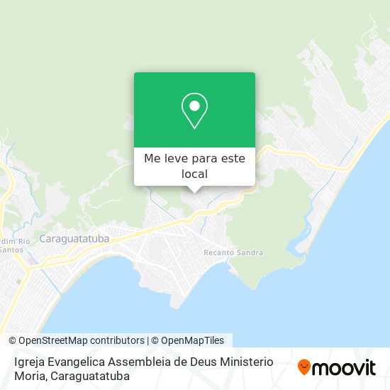 Igreja Evangelica Assembleia de Deus Ministerio Moria mapa