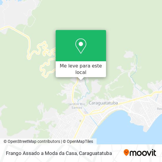 Frango Assado a Moda da Casa mapa