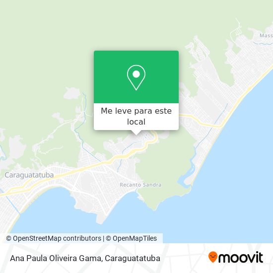 Ana Paula Oliveira Gama mapa