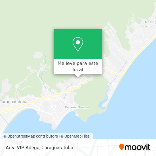 Area VIP Adega mapa