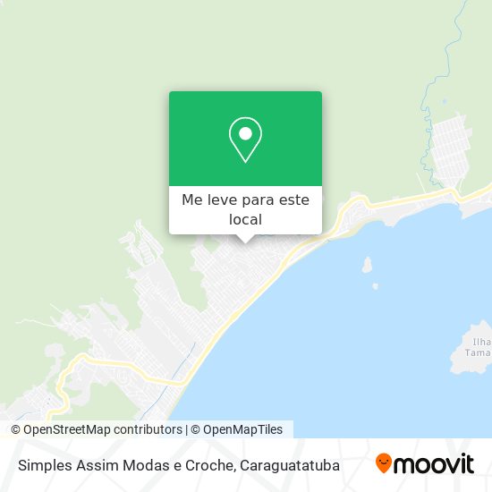 Simples Assim Modas e Croche mapa