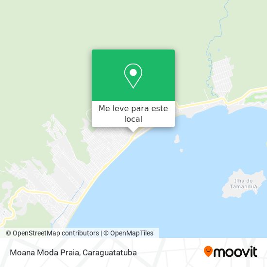 Moana Moda Praia mapa