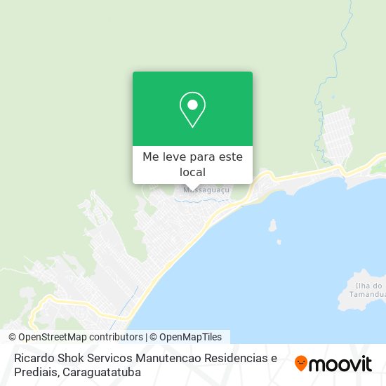 Ricardo Shok Servicos Manutencao Residencias e Prediais mapa