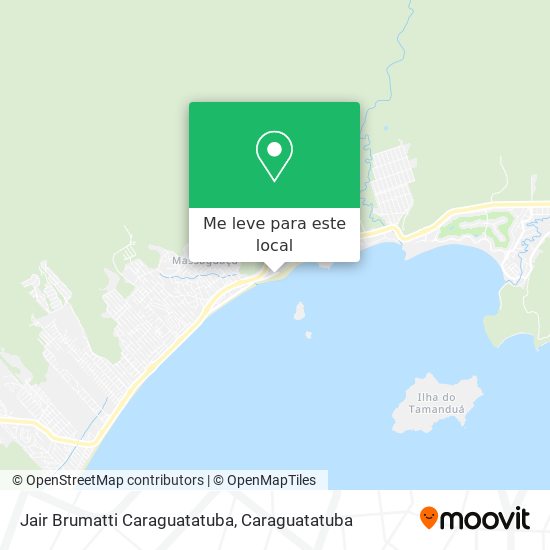 Jair Brumatti Caraguatatuba mapa