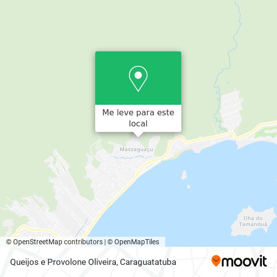 Queijos e Provolone Oliveira mapa