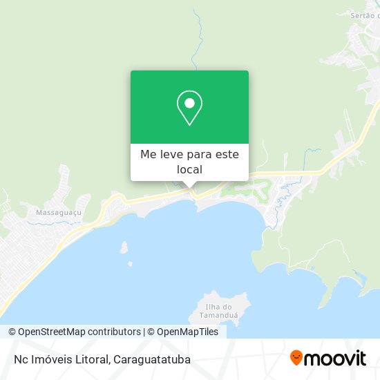 Nc Imóveis Litoral mapa