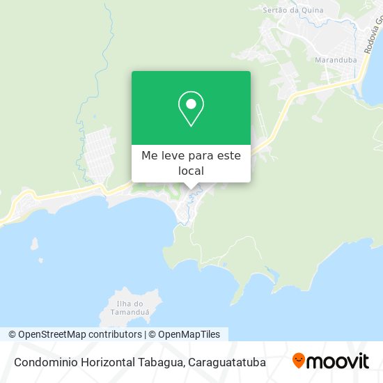Condominio Horizontal Tabagua mapa