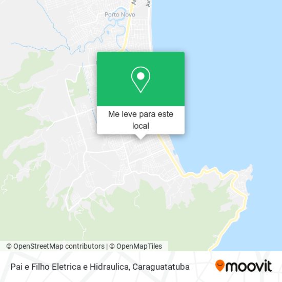 Pai e Filho Eletrica e Hidraulica mapa