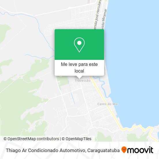 Thiago Ar Condicionado Automotivo mapa
