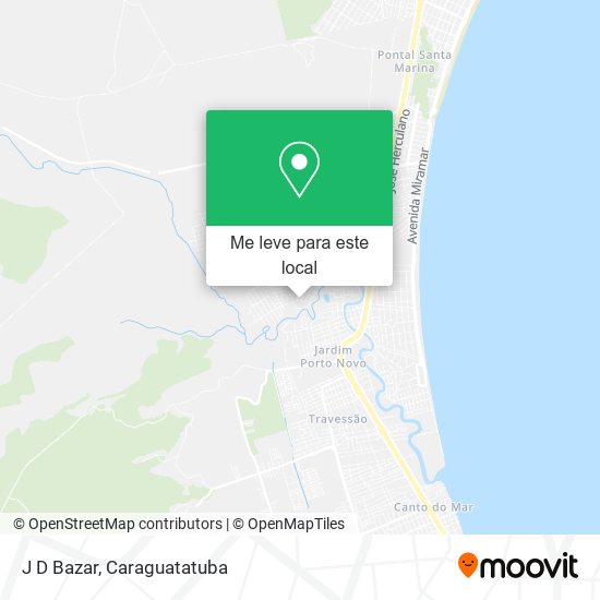 J D Bazar mapa