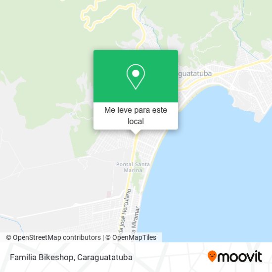 Familia Bikeshop mapa