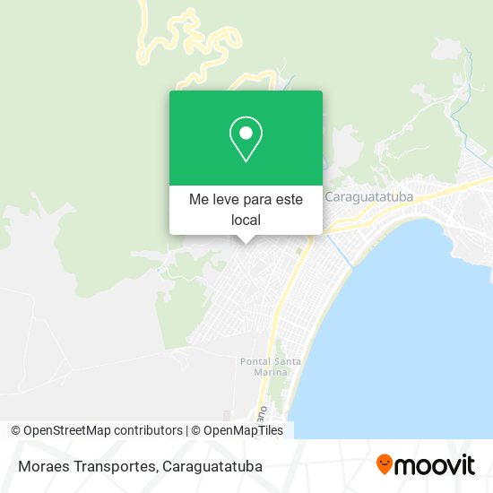 Moraes Transportes mapa