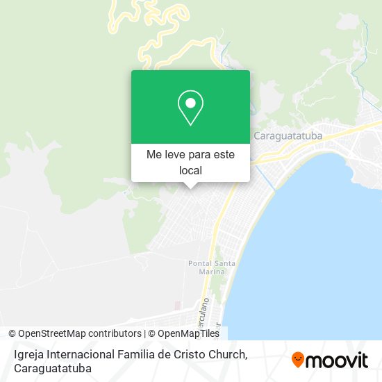 Igreja Internacional Familia de Cristo Church mapa