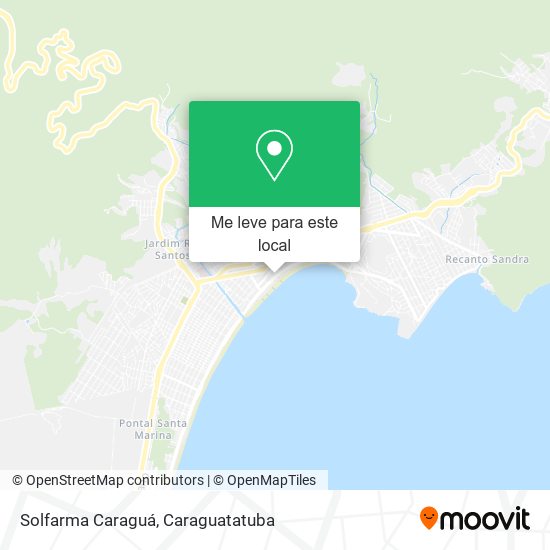 Solfarma Caraguá mapa