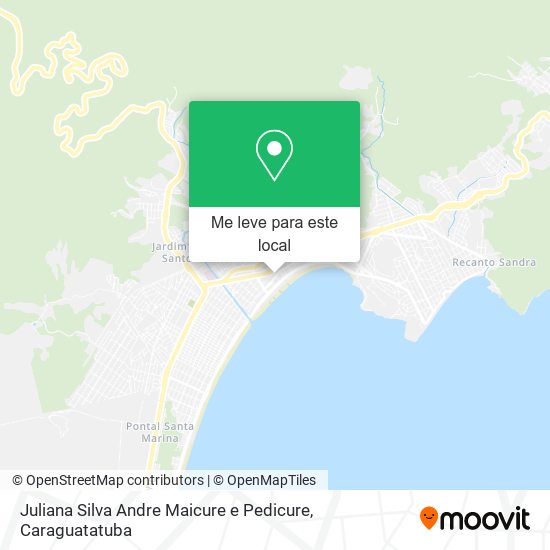 Juliana Silva Andre Maicure e Pedicure mapa