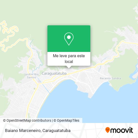 Baiano Marceneiro mapa