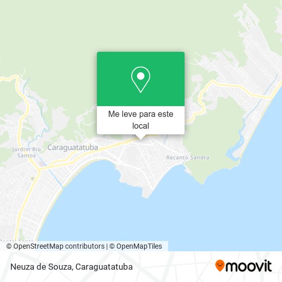 Neuza de Souza mapa
